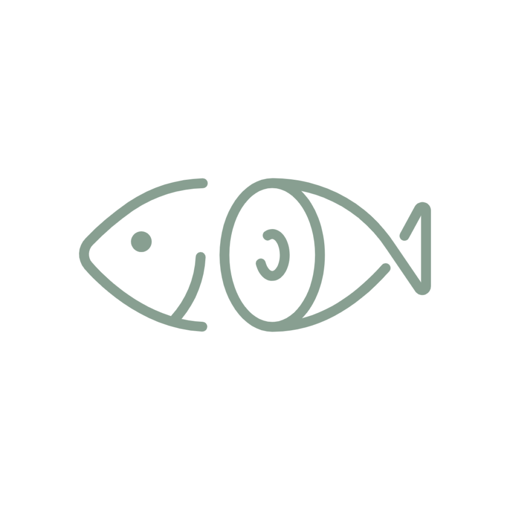 fish icon for omega 3 sources